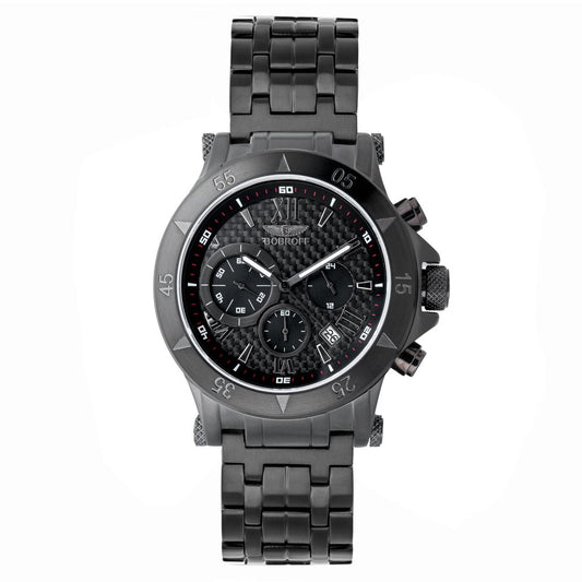 Black Stainless Steel Dress Watch