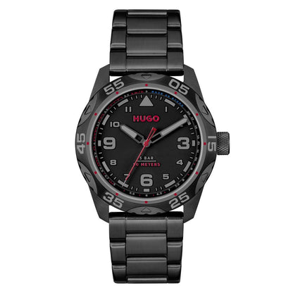 Black Stainless Steel Watch