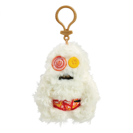 Fugglers 5-Inch Plush Clip-On | Sasquoosh - White