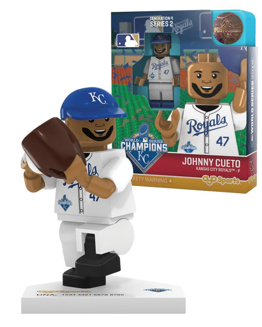 Kansas City Royals MLB OYO Sports Mini Figure: Johnny Cueto