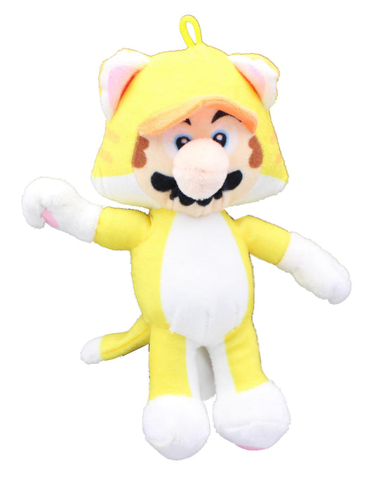 Super Mario Bros. 7 Inch Collectible Plush | Cat Mario
