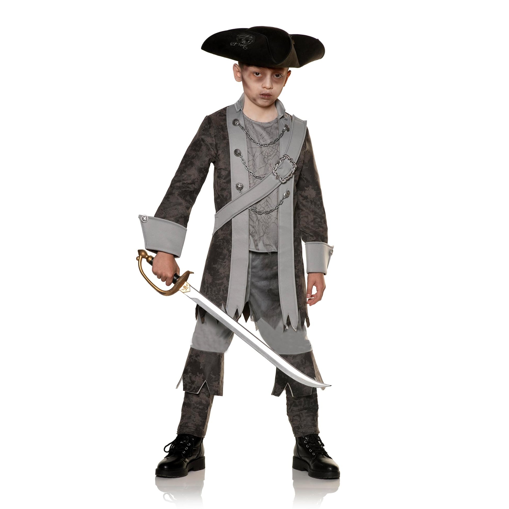 Ghost Pirate Child Costume | L