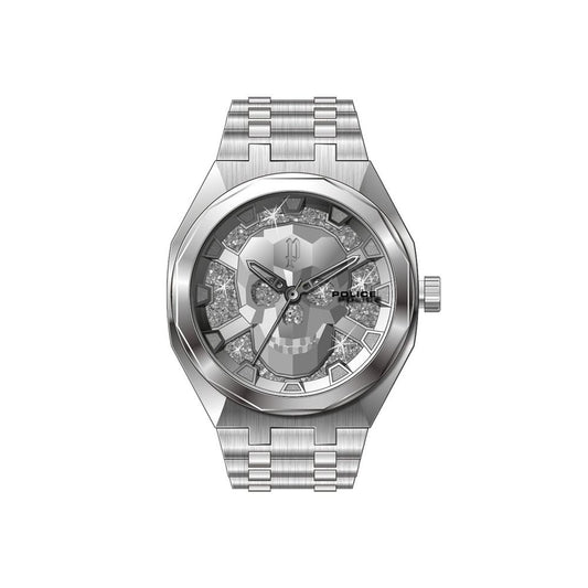 Silver Stainless Steel Dress Watch