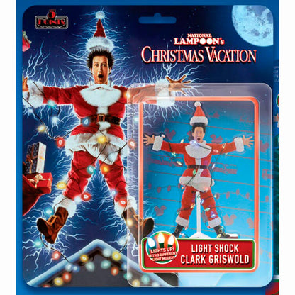 National Lampoon´s Christmas Vacation Clark Griswold Light Shock figure 10cm