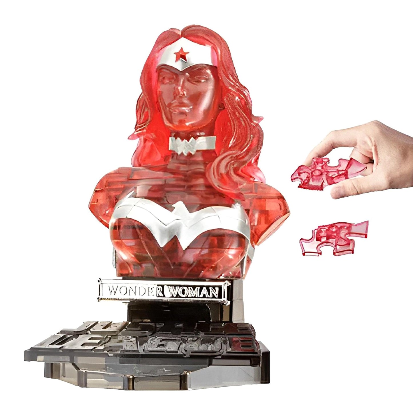 Eaglemoss DC Wonder Woman 72 Piece 3D Jigsaw Puzzle | Crystal Color