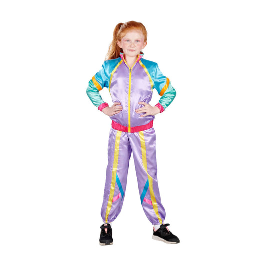 80s Tracksuit Child Costume | Large