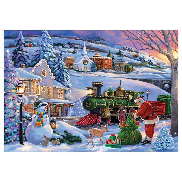 Christmas Train puzzle 500pcs