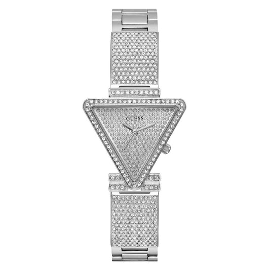 Gray Stainless Steel Bracelet Watch