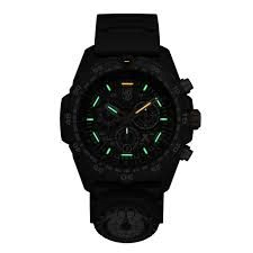 Black Rubber Sport Watch
