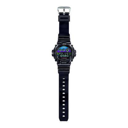Black Resin Sport Watch