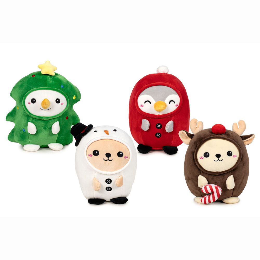 Kawaii Christmas assorted plush toy 22cm