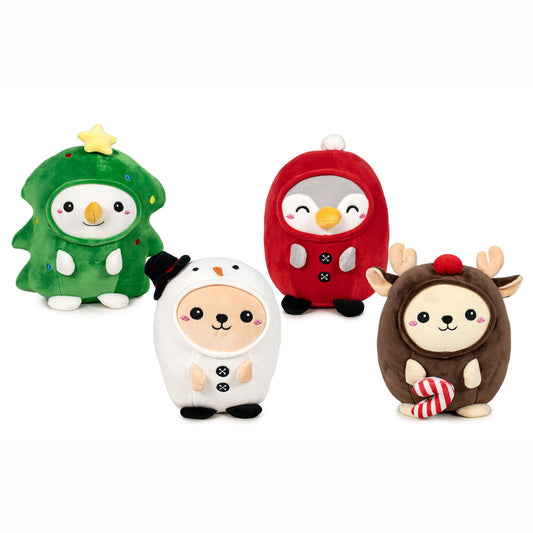 Kawaii Christmas assorted plush toy 22cm