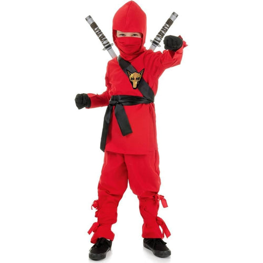 Ninja, Red Child Costume: Small