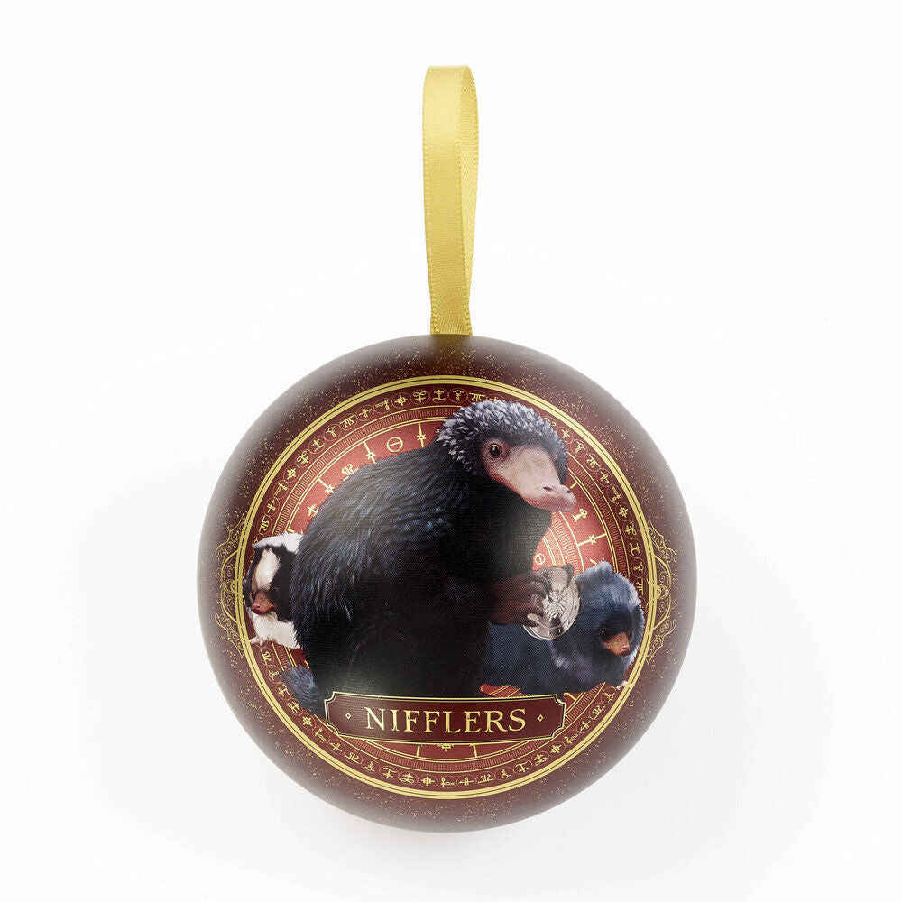 Fantastic Beasts Niffler necklace + Christmas ball