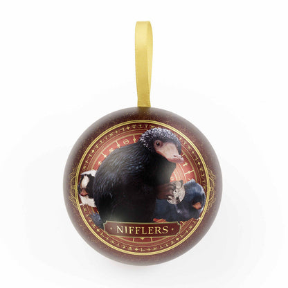 Fantastic Beasts Niffler necklace + Christmas ball