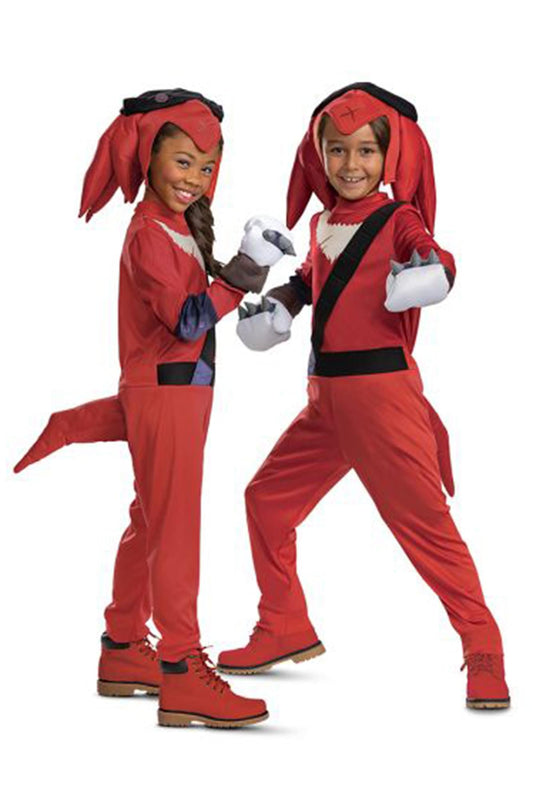 Sonic Prime Knuckles Deluxe Child Costume | Large (10-12)