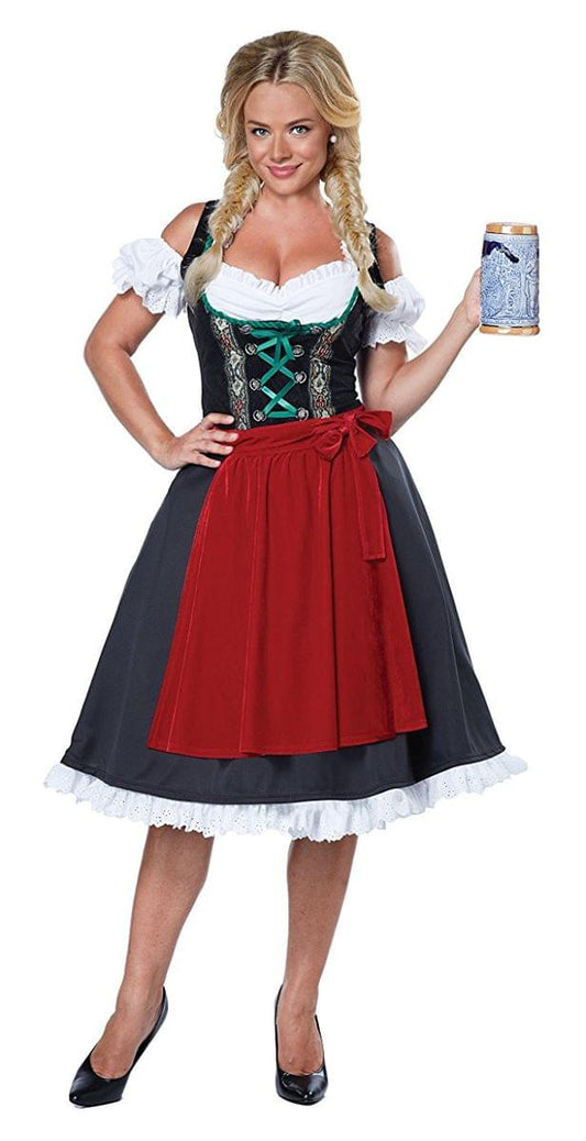 Oktoberfest Fraulein Adult Costume: Large