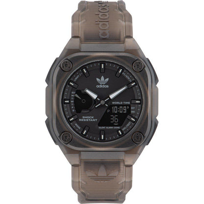 Brown Synthetic Sport Watch