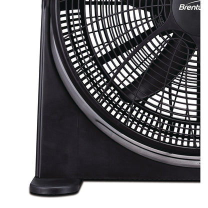 Brentwood Kool Zone F-20BKR 3-Speed 20-Inch 110-Watt High-Velocity Air Circulator Floor Fan