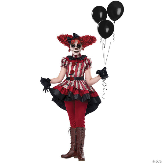 CHILD'S WICKED KLOWN COSTUME