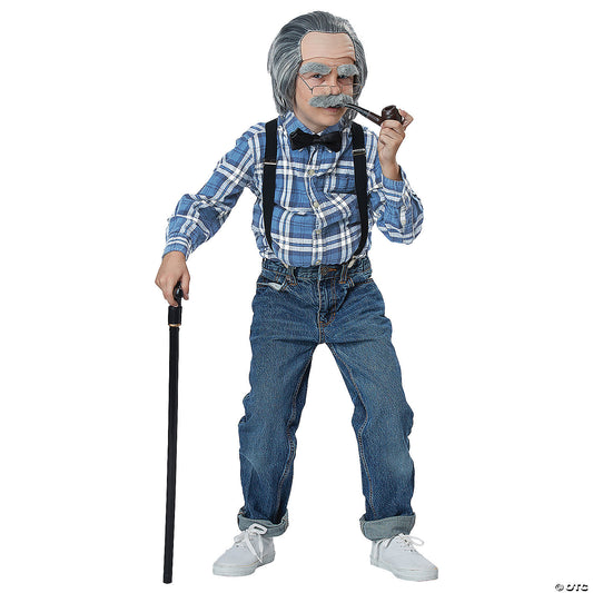 Child's old man costume kit