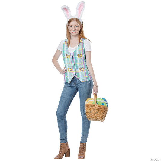 Women's easter vest costume kit
