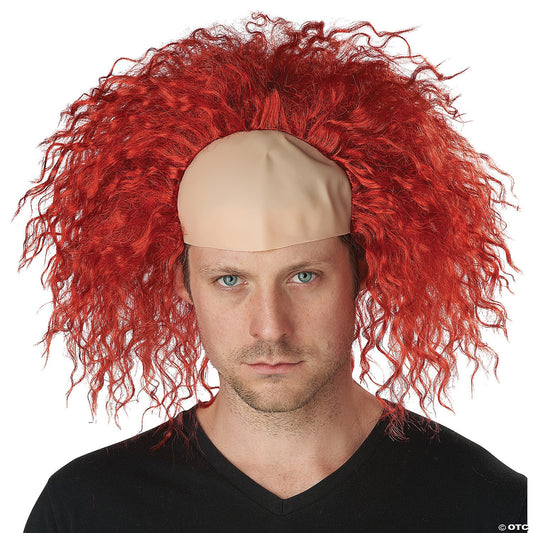 Adult bald clown wig
