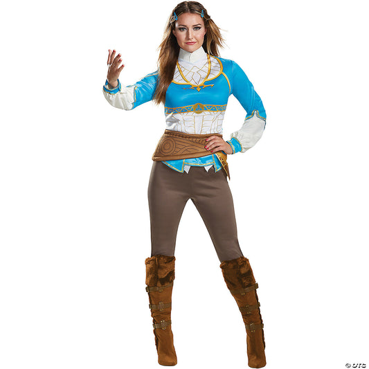 Women's zelda breath of the wild costume
