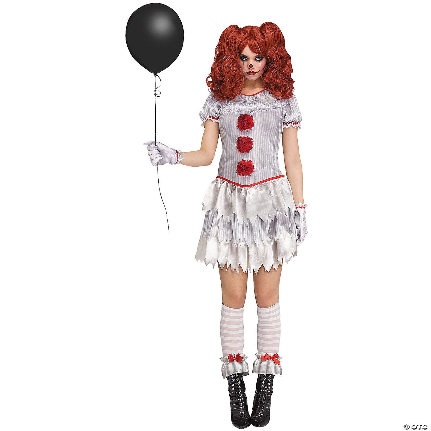 Women's carnival clown costume