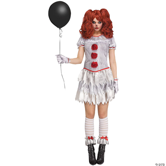 Women's carnival clown costume