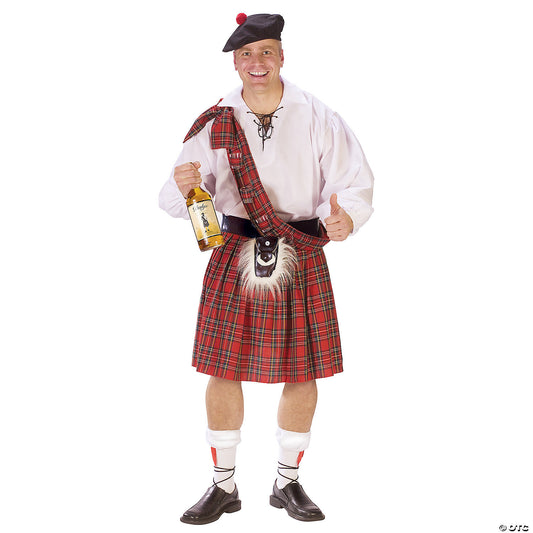 Big shot scot adult costume