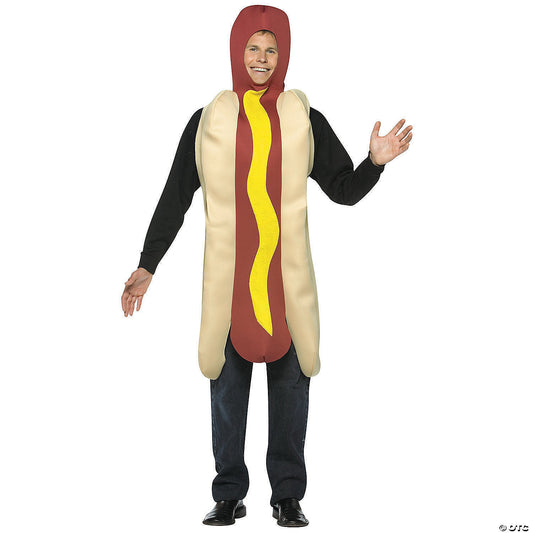 Hotdog costume adult