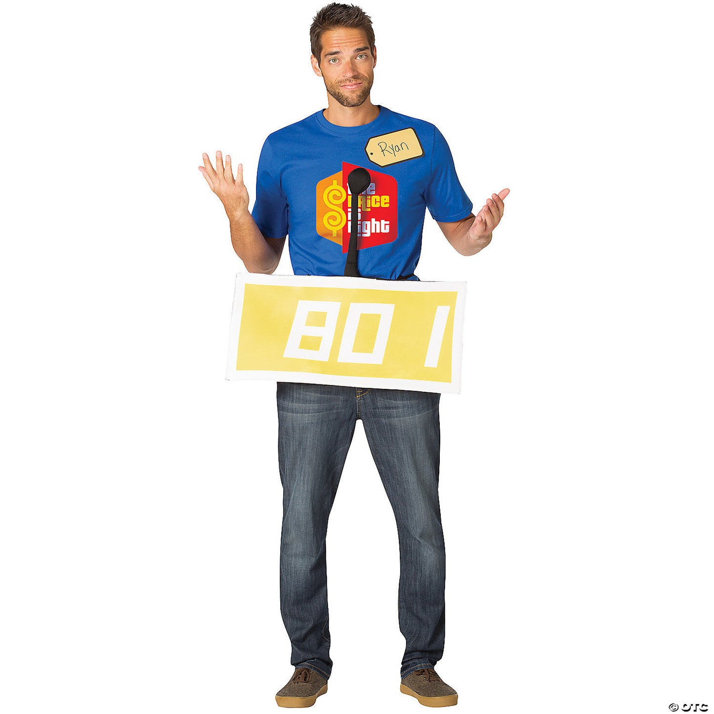 Adult price is right row costume