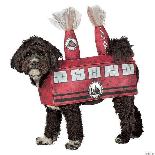 Poop factory pet costume