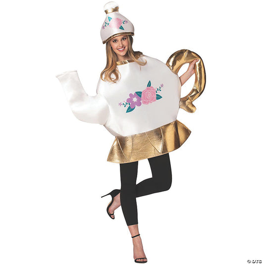 Women's tea pot with lid costume