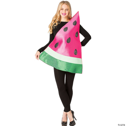 Adult watermelon slice costume