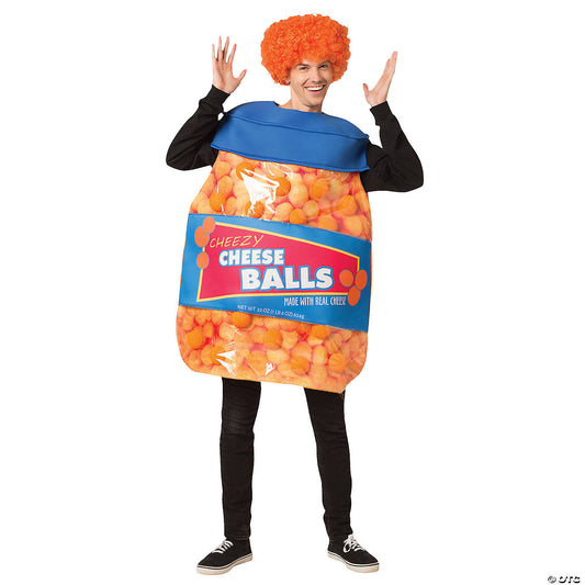 Adult cheeseballs costume