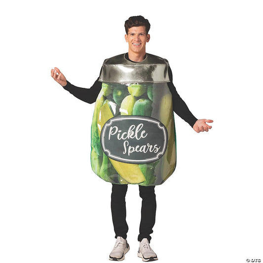 Pickle jar adult costume