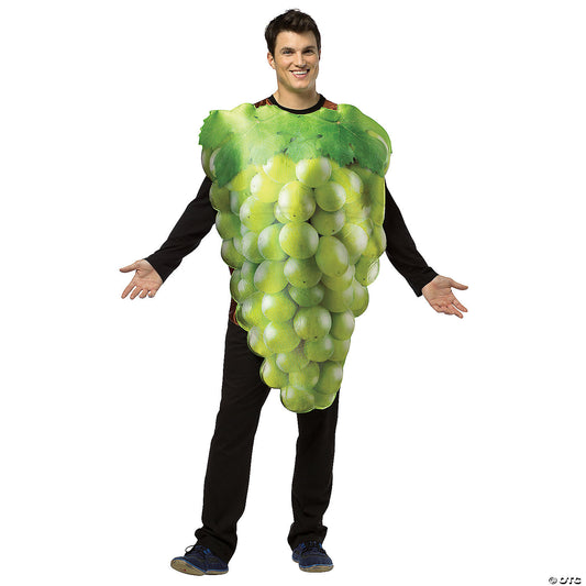Adult green grapes costume