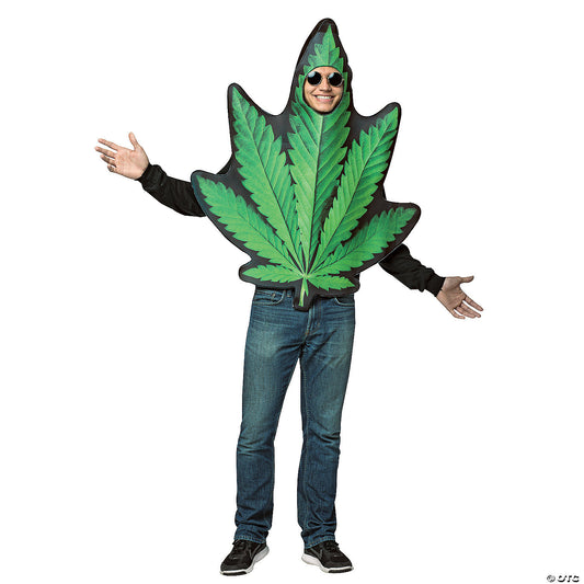 Men's pot leaf costume