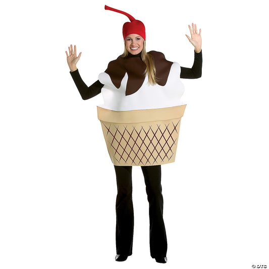 Adult ice cream sundae costume