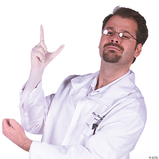 Adult lab coat seymour bush costume