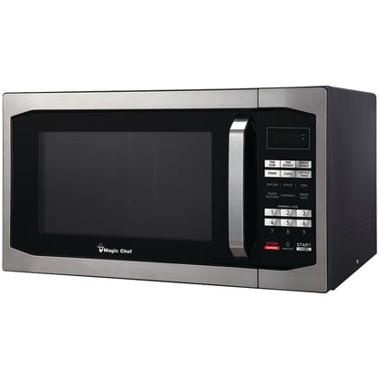 Magic Chef MCM1611ST 1.6 Cubic-ft Countertop Microwave (Stainless Steel)