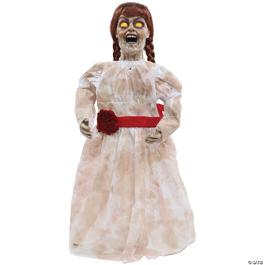 Grim girl doll prop