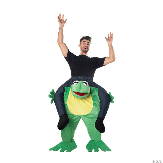 Adult carry me frog costume