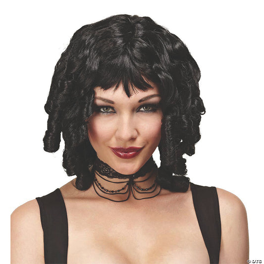 WIG GHOST DOLL BLACK