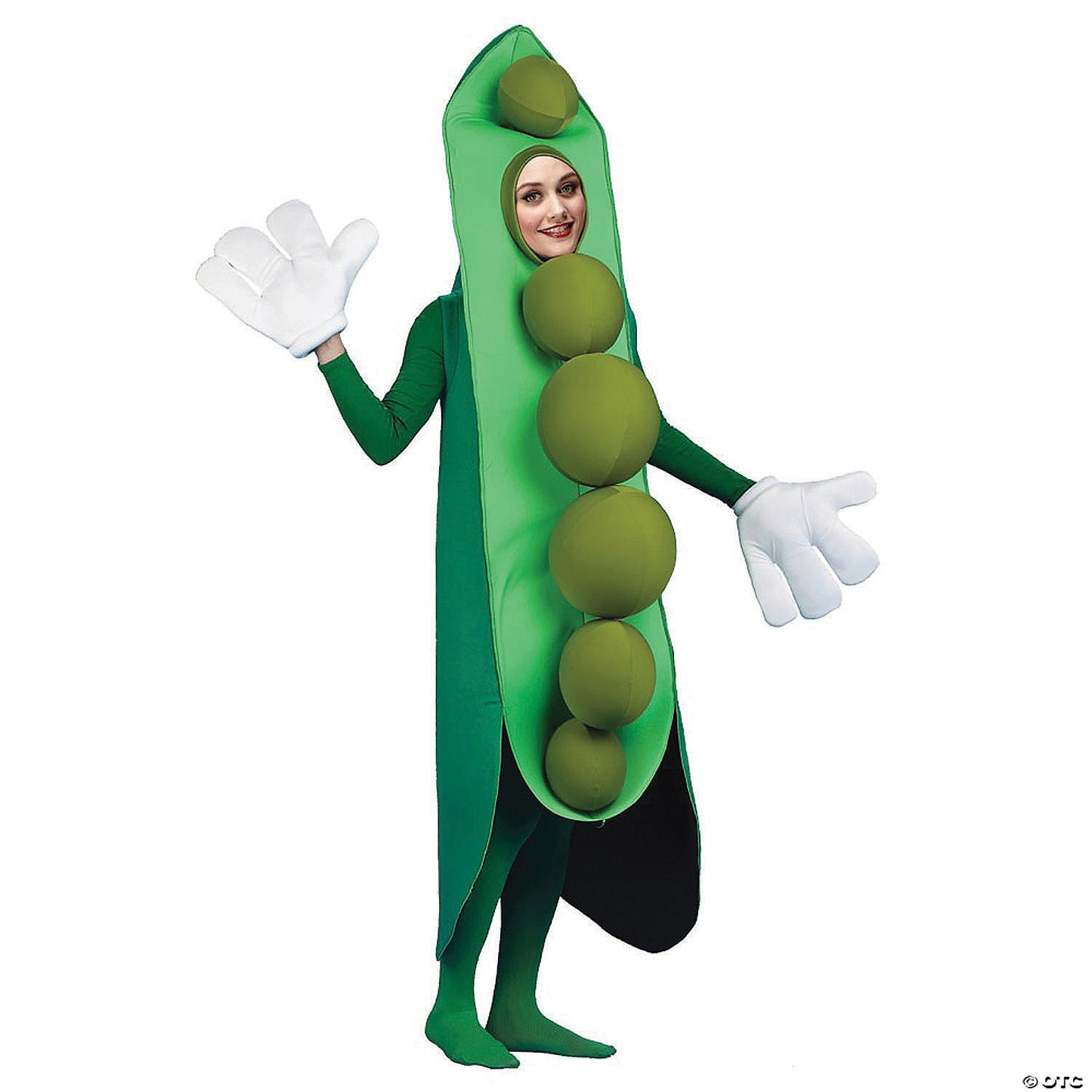 Peas in a pod adult costume