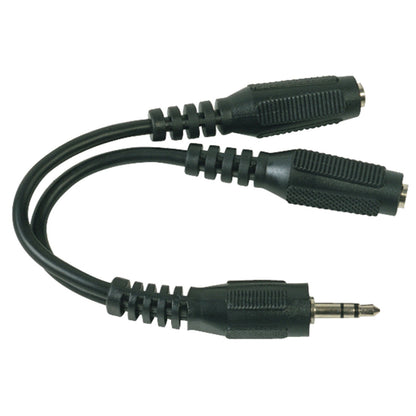 RCA AH202DR 3.5mm Stereo Headphone Y-Adapter