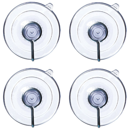 No Logo 7500-77-1043 Suction Cups with Hooks, 4 pk