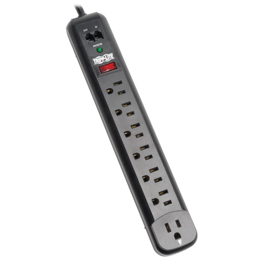 7 outlet surge strip with right angle
